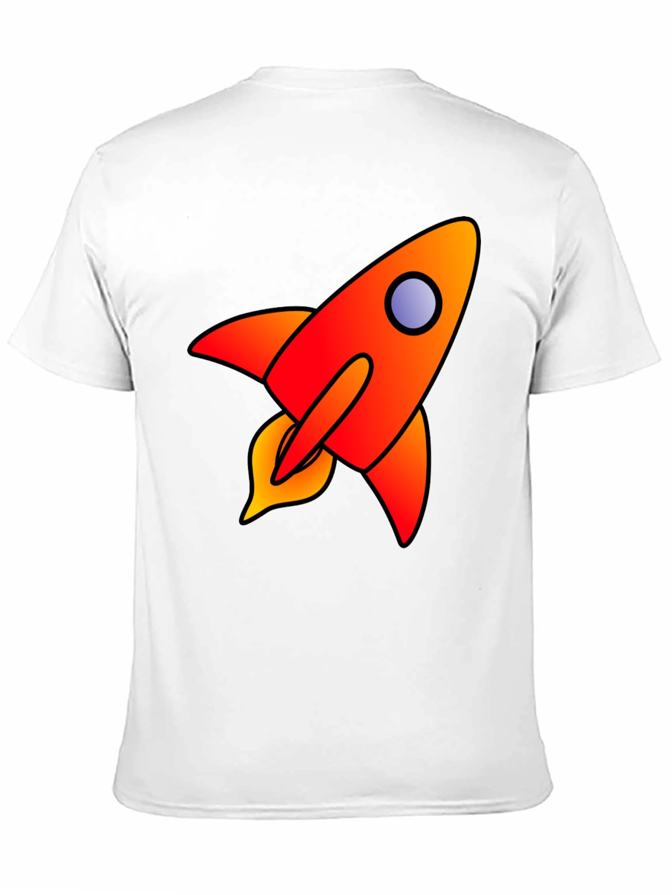 Rocket Graphic Tee - Blast Off in Style!