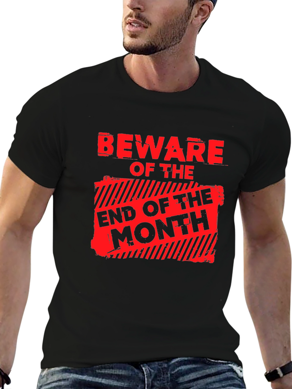 Beware End of Month Graphic T-Shirt