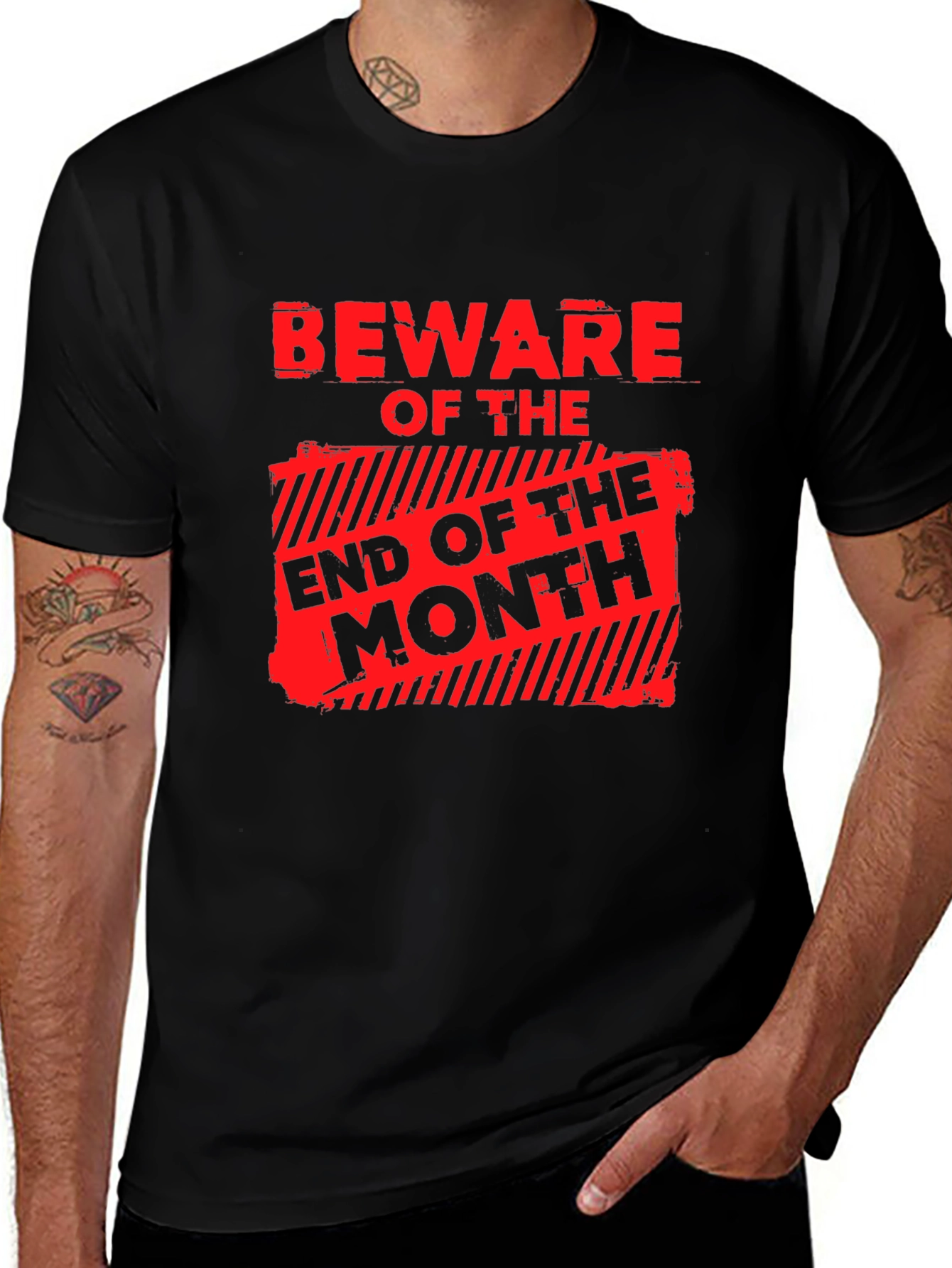 Beware End of Month Graphic T-Shirt