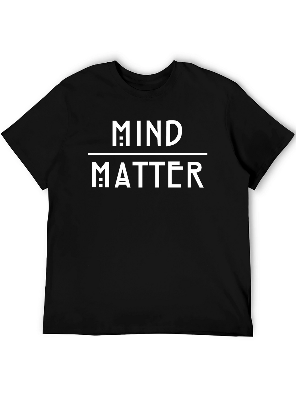 Mind Over Matter Graphic Tee - Black