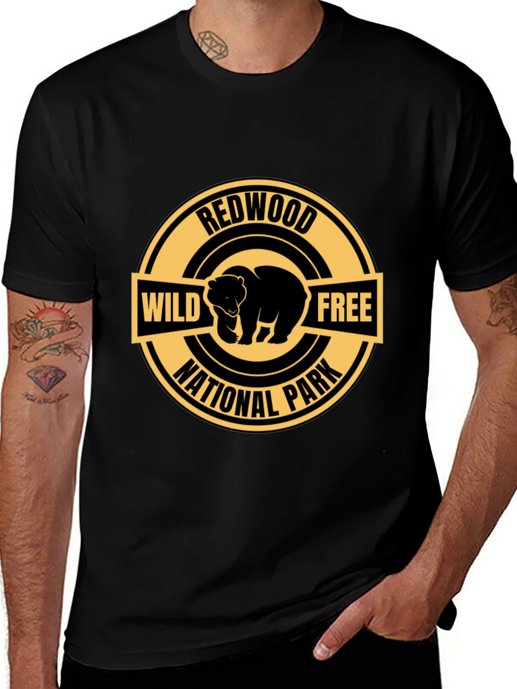 Redwood National Park Bear T-Shirt