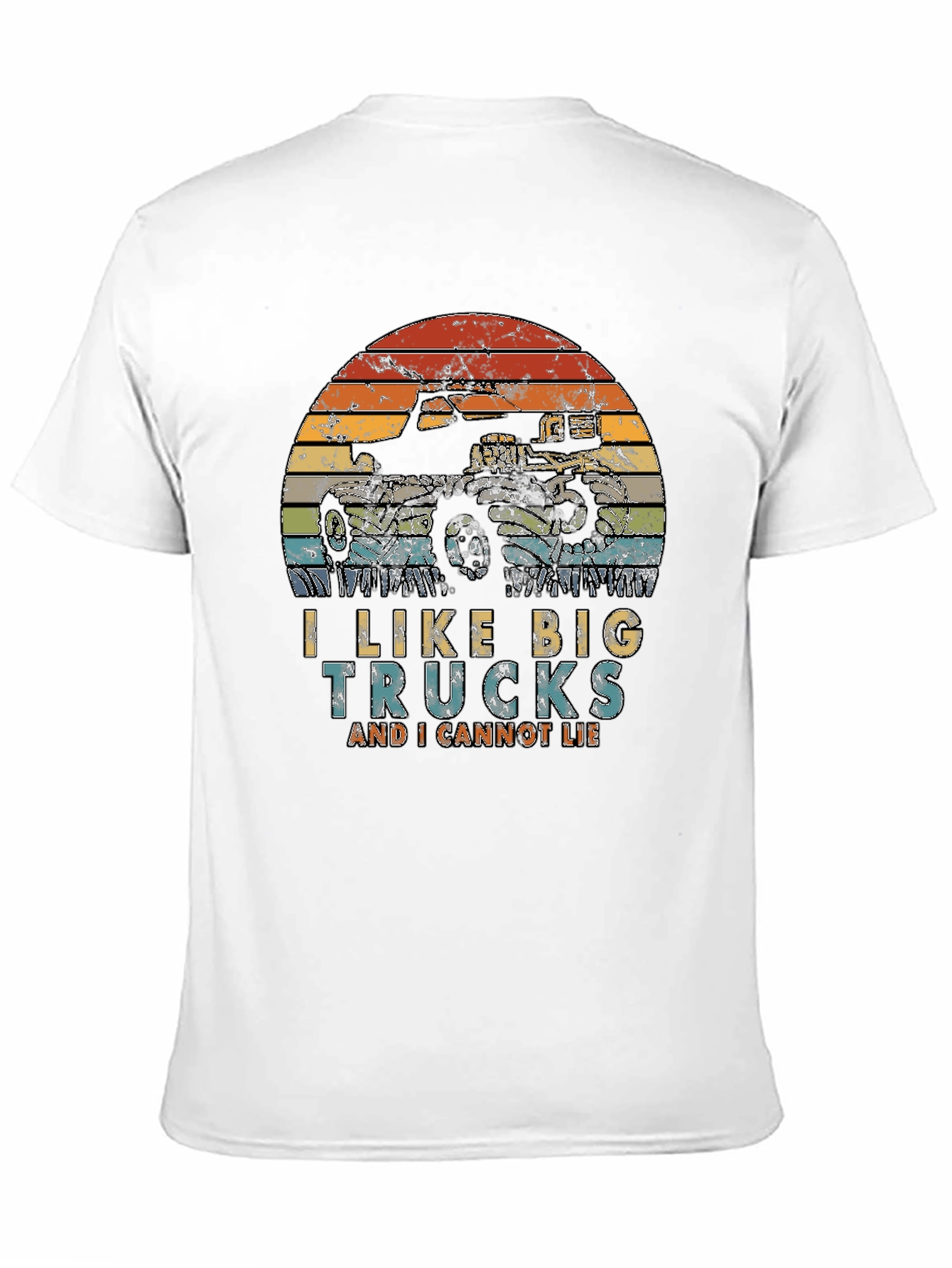 I Like Big Trucks T-Shirt Retro Graphic Tee