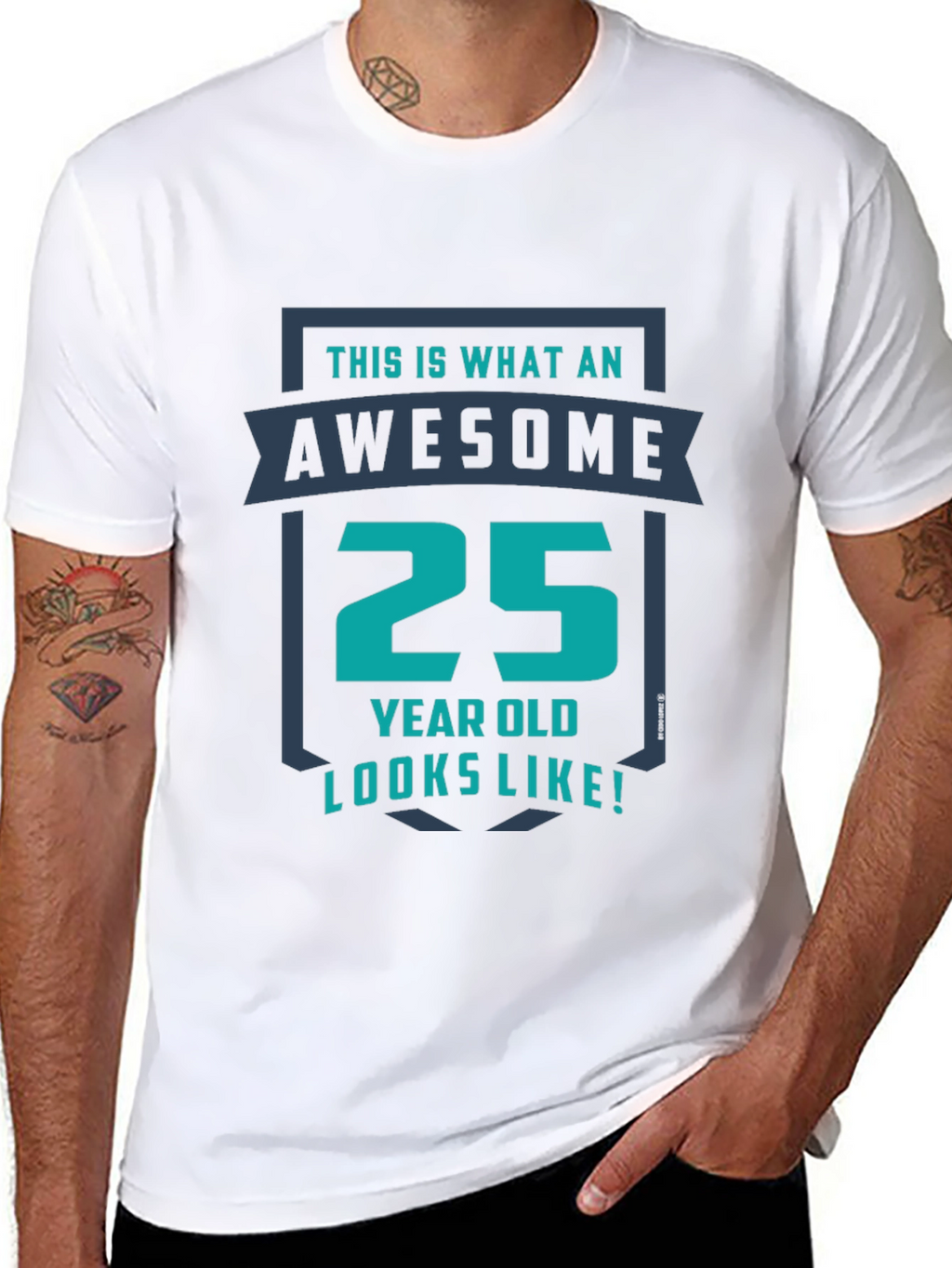 Awesome 25 Year Old Graphic T-Shirt