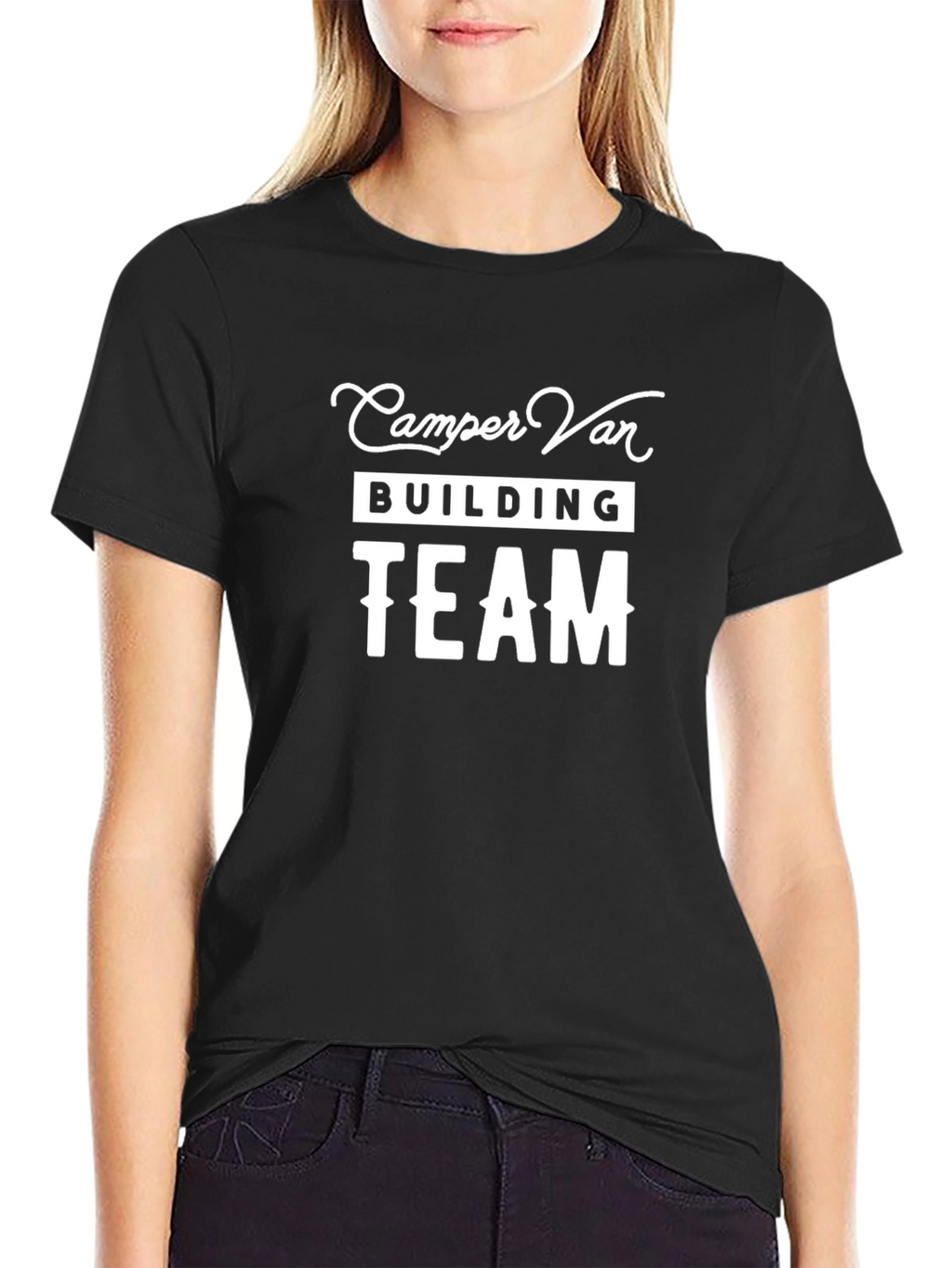 Camper Van Building Team T-Shirt
