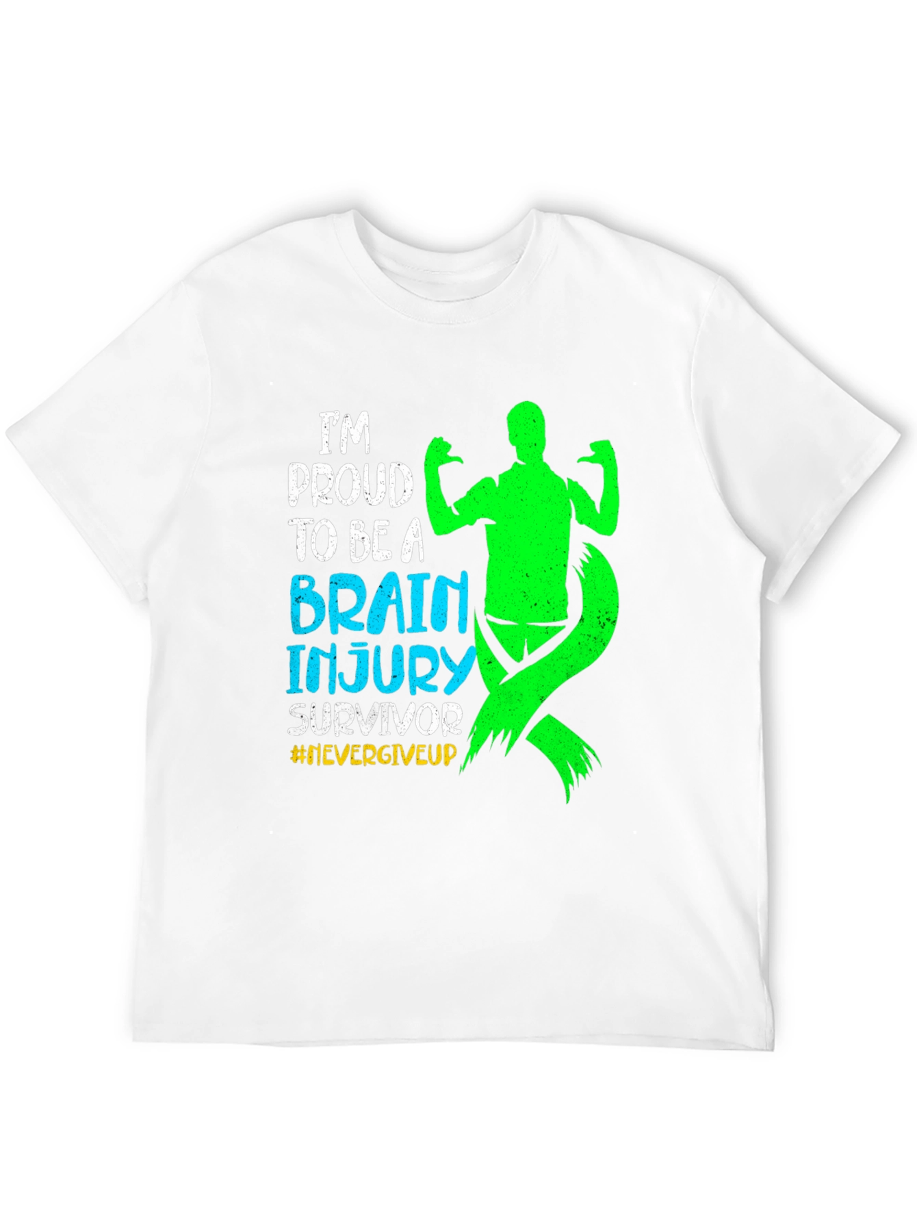 Brain Injury Survivor T-Shirt #NeverGiveUp