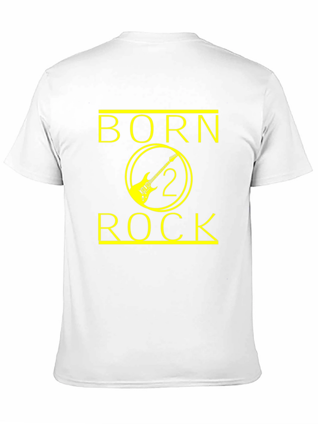 Born 2 Rock Black Graphic Tee