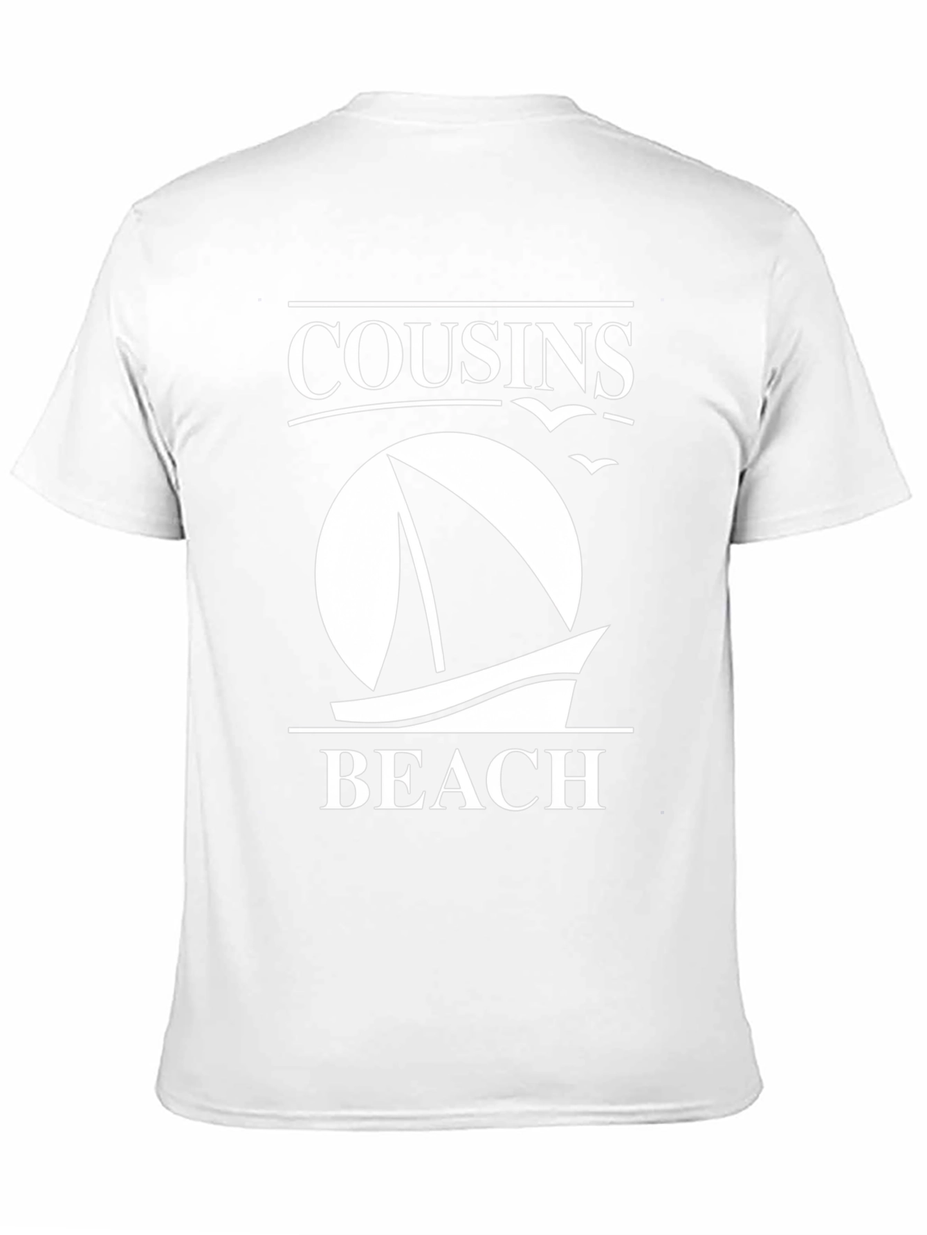 Cousins Beach Sailboat T-Shirt