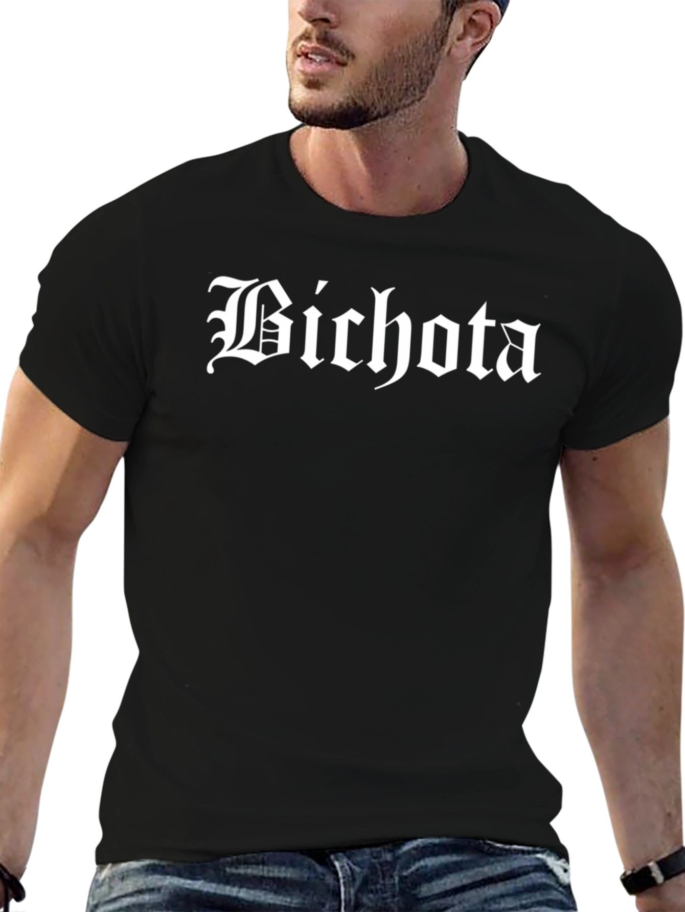 Bichota Graphic Tee - Trendy Crewneck T-Shirt
