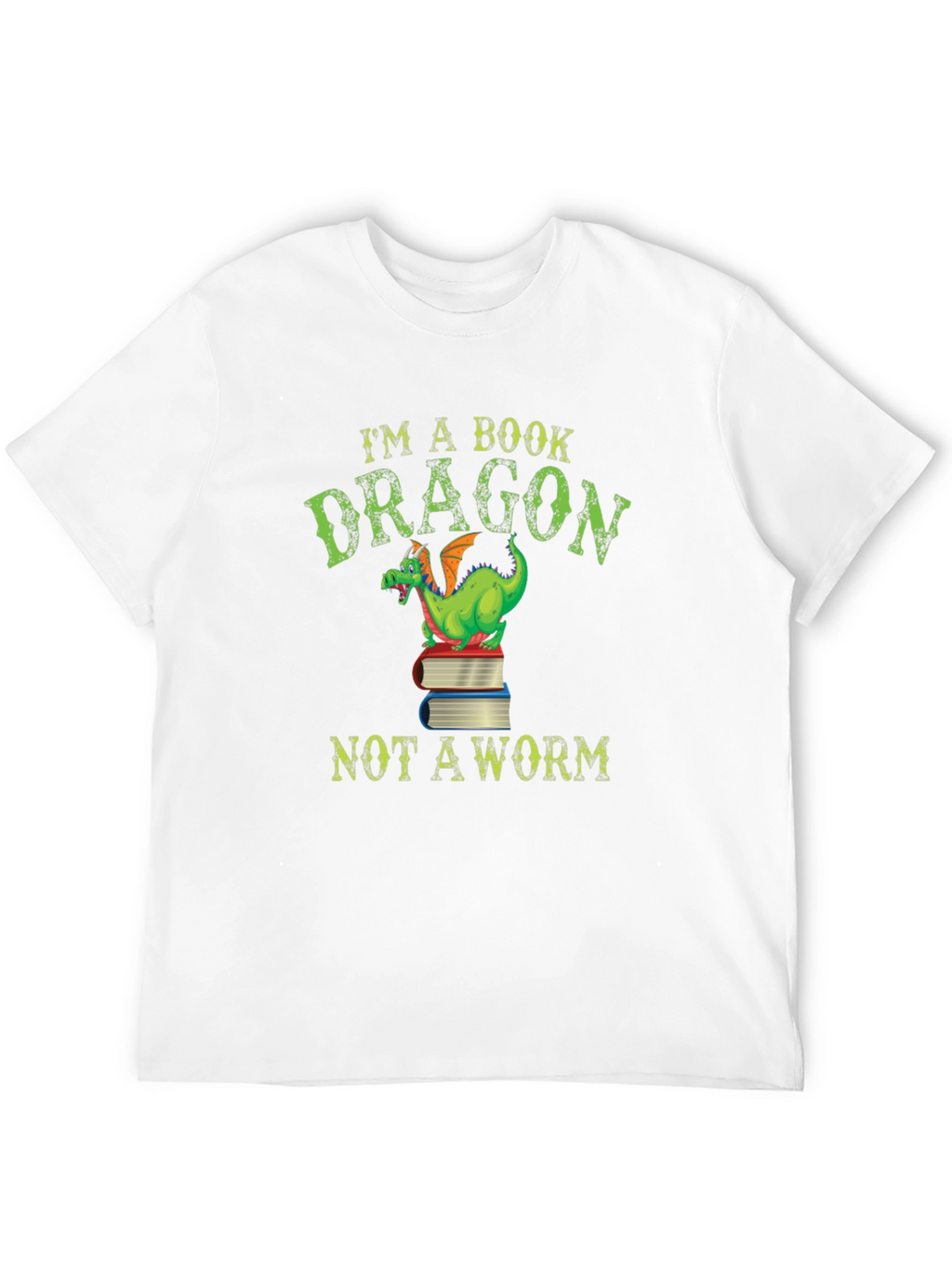 Im a Book Dragon T-Shirt Book Lover Tee