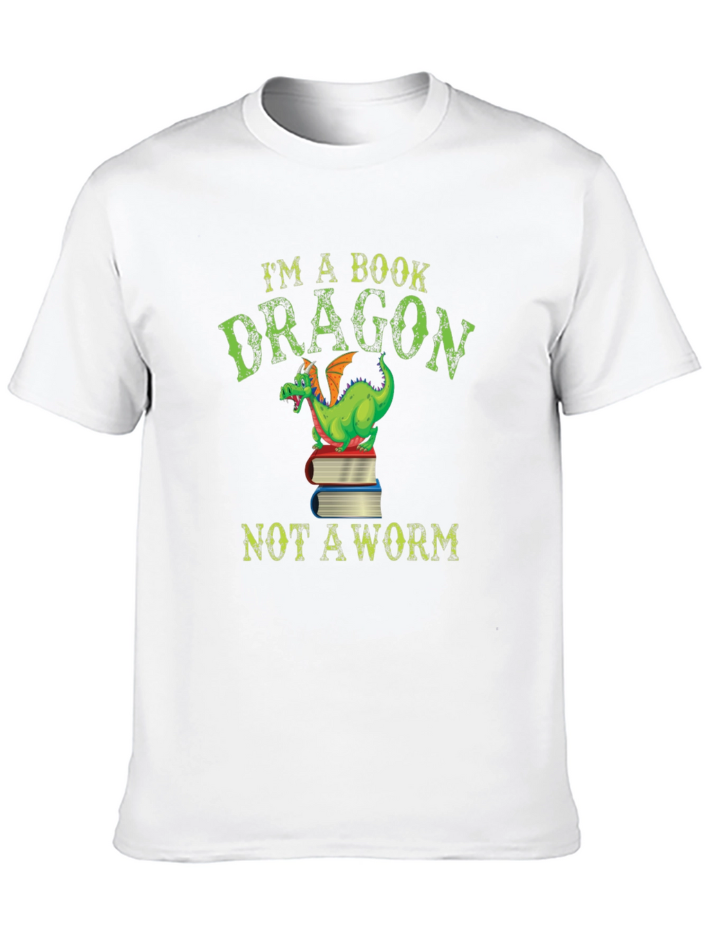 Im a Book Dragon T-Shirt Book Lover Tee