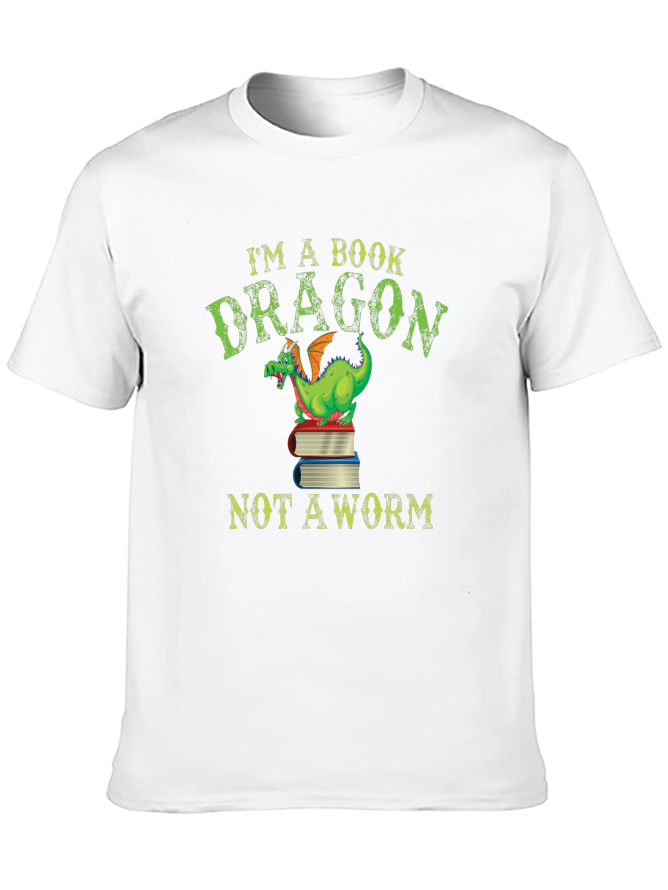 Im a Book Dragon T-Shirt Book Lover Tee