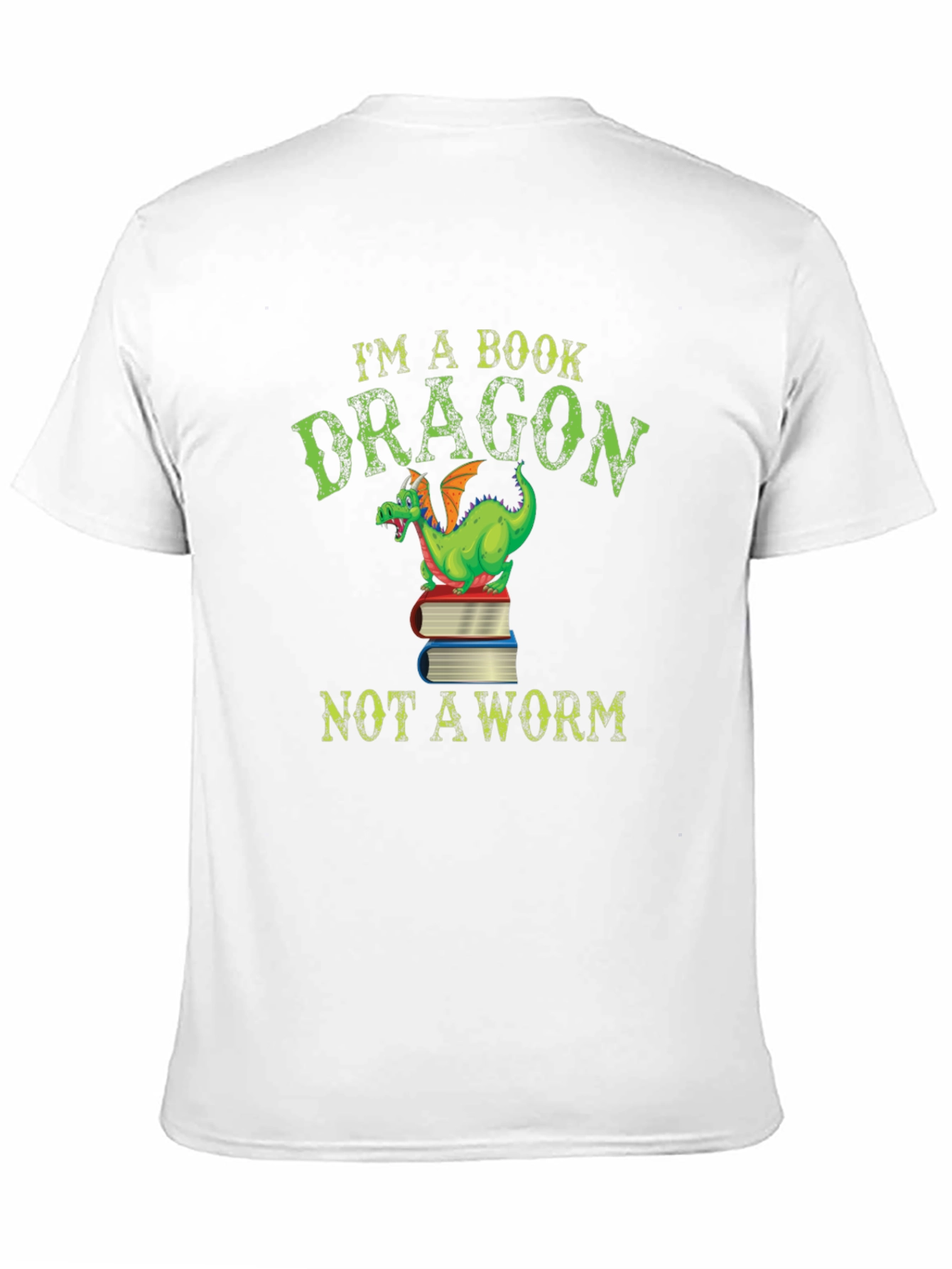 Im a Book Dragon T-Shirt Book Lover Tee