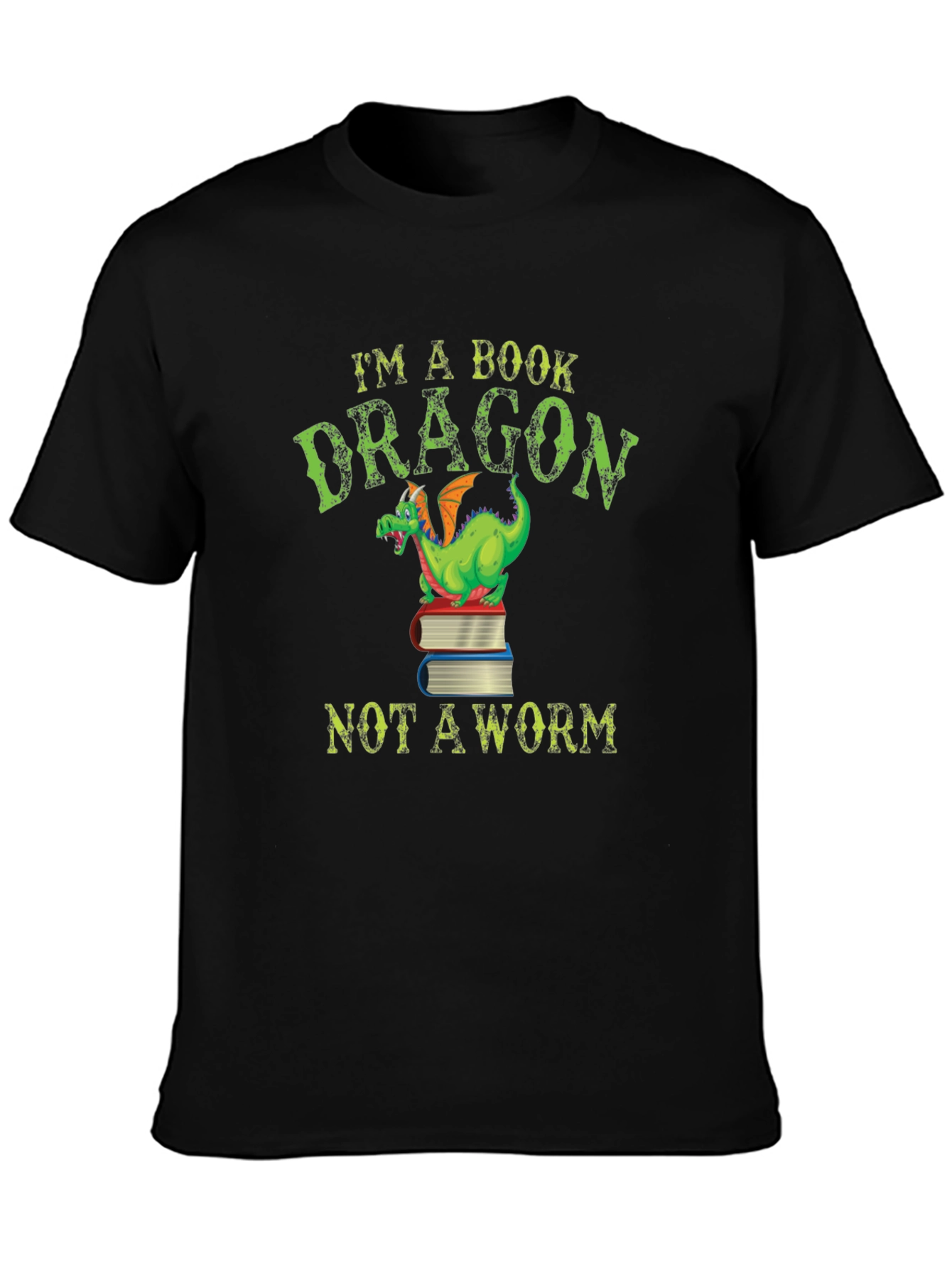 Im a Book Dragon T-Shirt Book Lover Tee