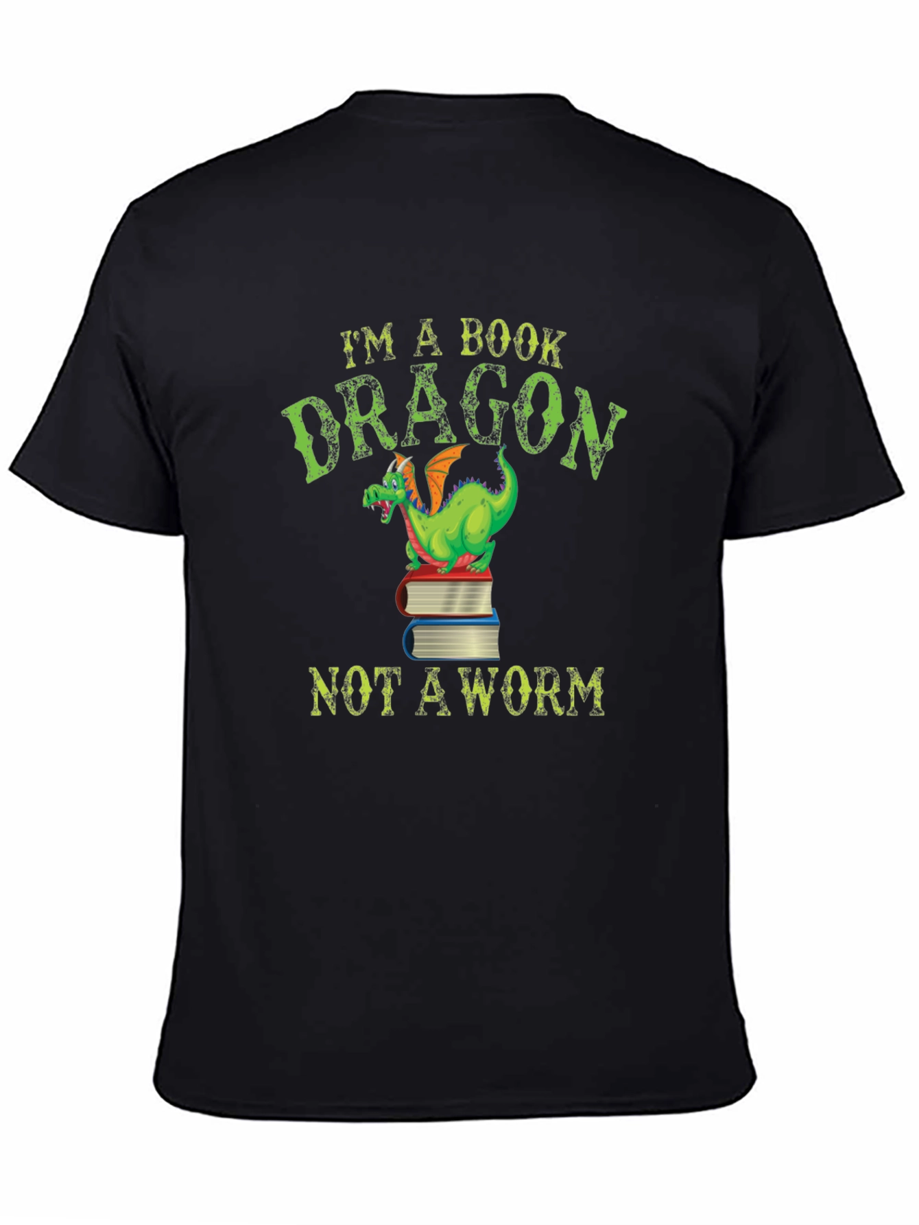 Im a Book Dragon T-Shirt Book Lover Tee