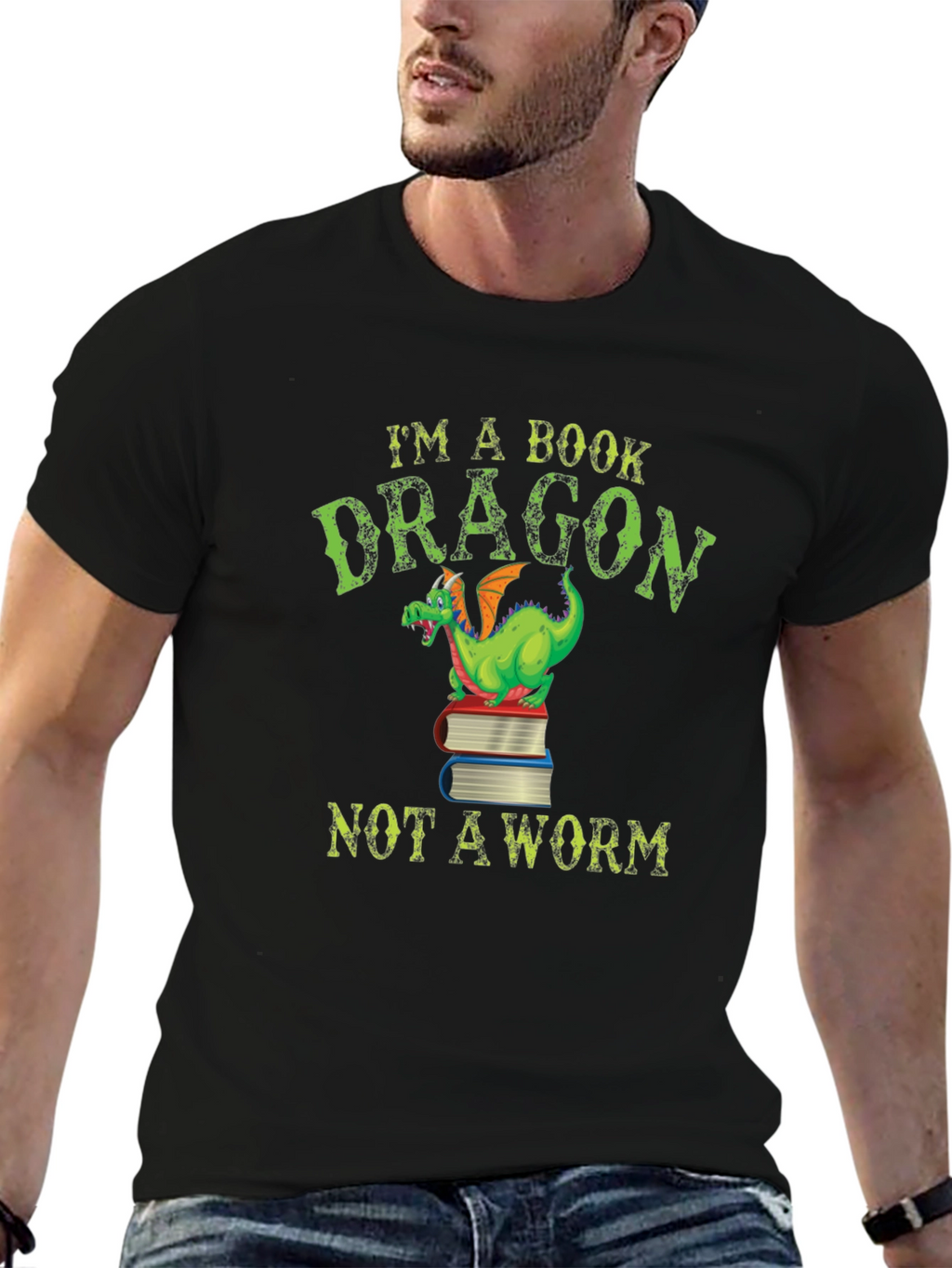 Im a Book Dragon T-Shirt Book Lover Tee