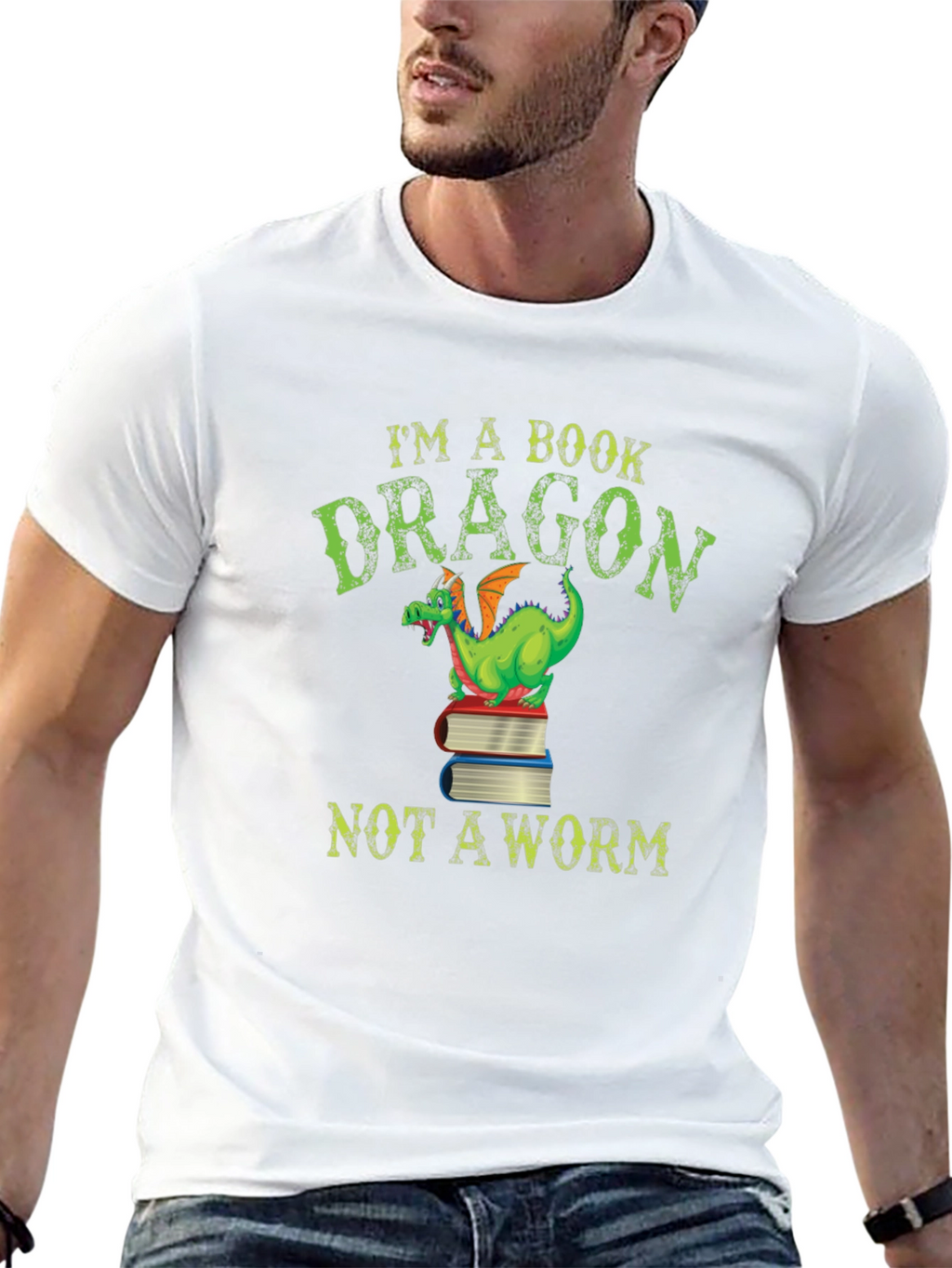 Im a Book Dragon T-Shirt Book Lover Tee