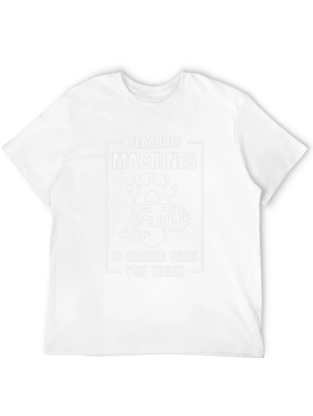 Teaching Machines Funny Black T-Shirt