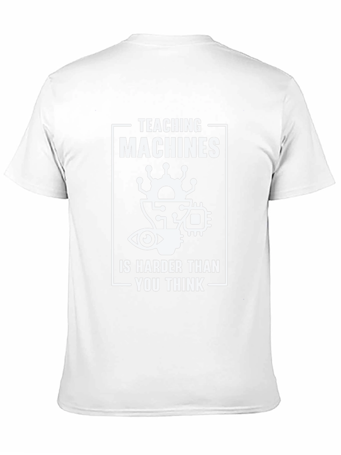 Teaching Machines Funny Black T-Shirt