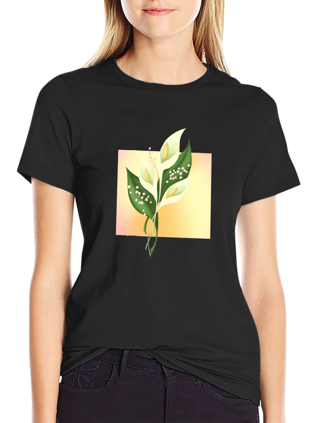 Lily Graphic T-Shirt - Stylish Casual Wear