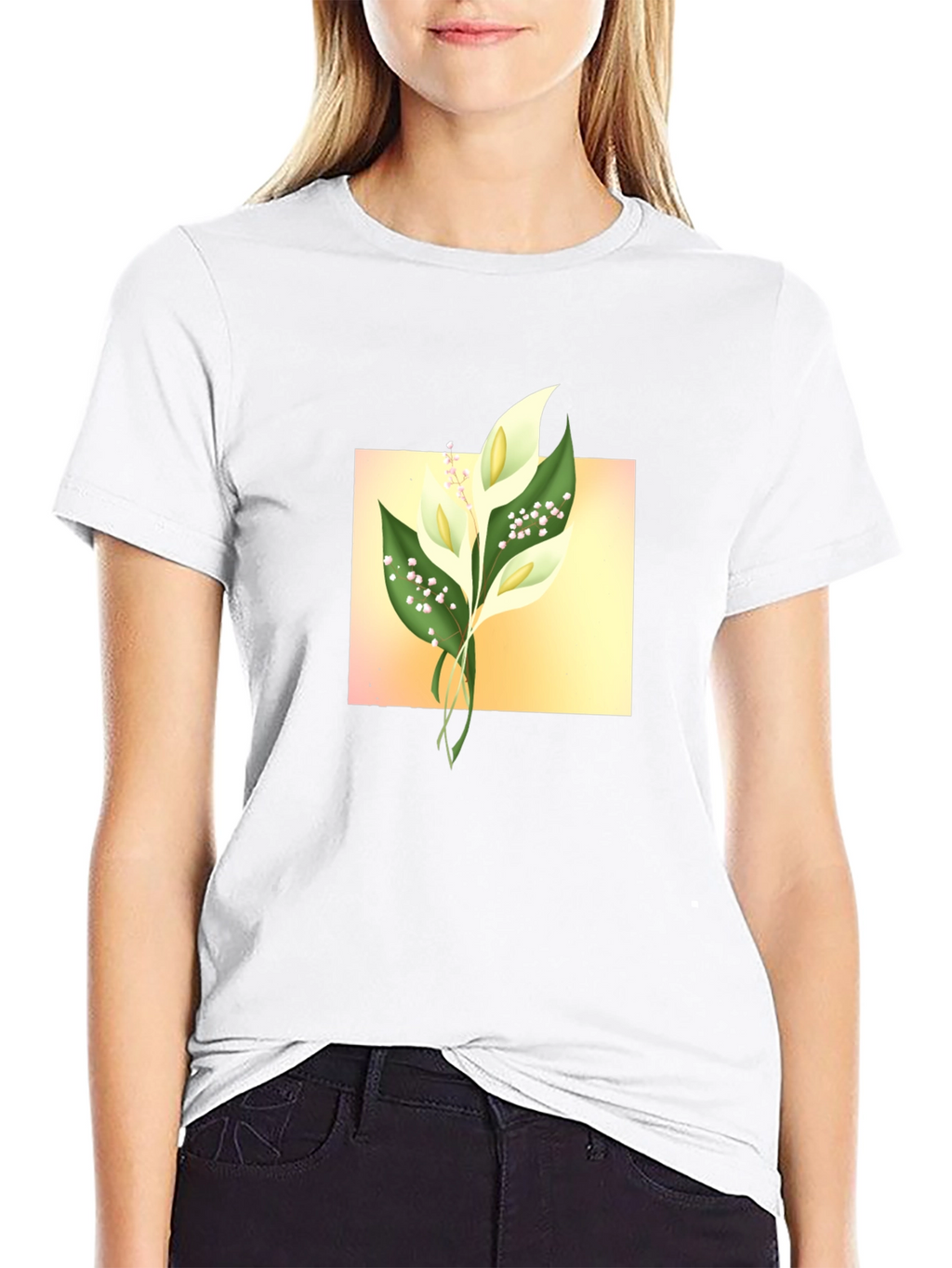 Lily Graphic T-Shirt - Stylish Casual Wear