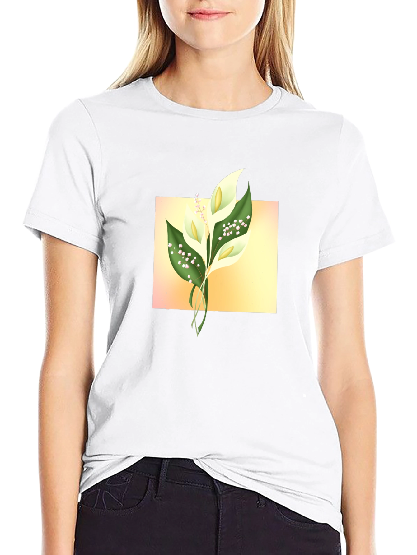 Lily Graphic T-Shirt - Stylish Casual Wear