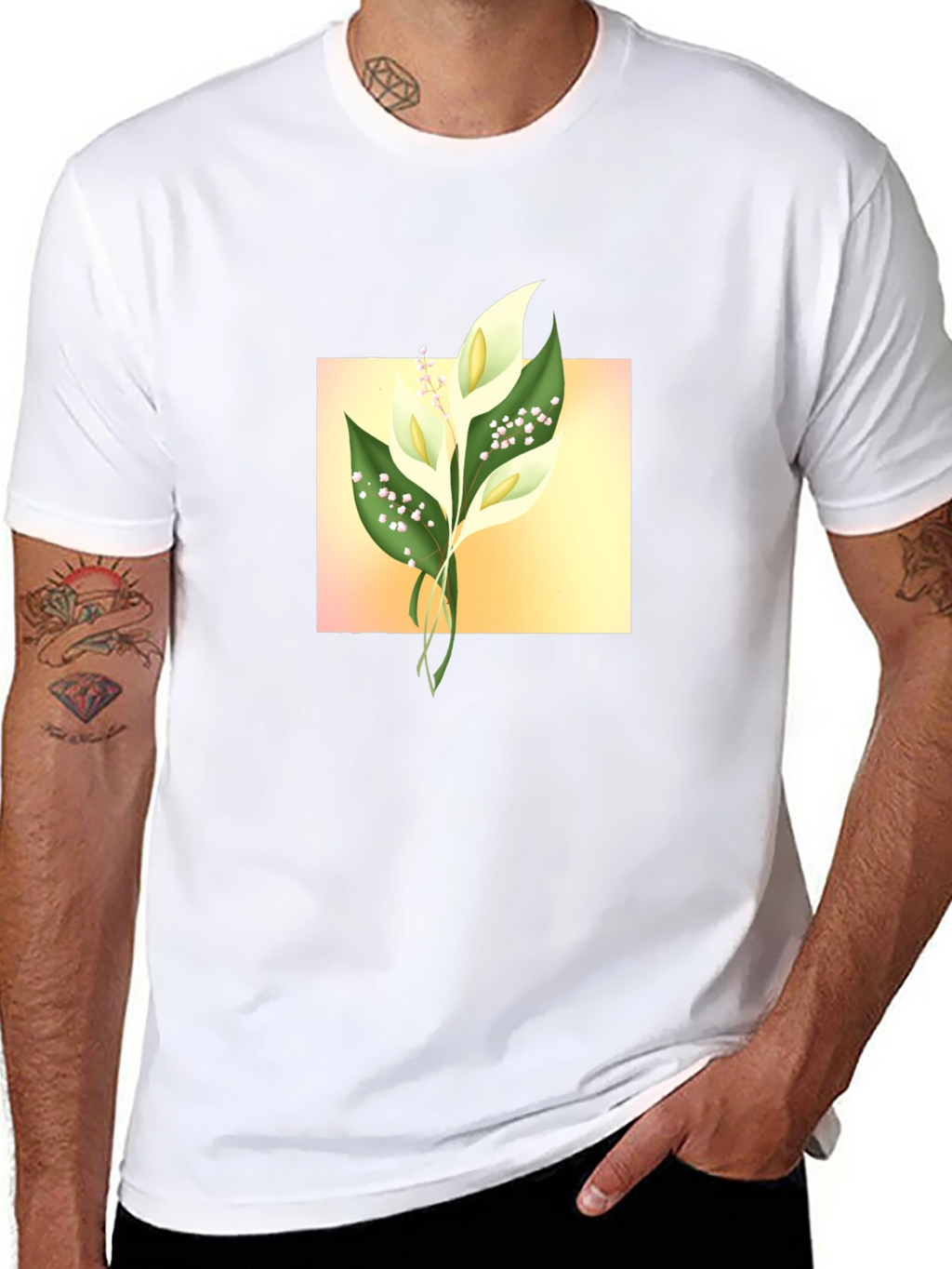 Lily Graphic T-Shirt - Stylish Casual Wear