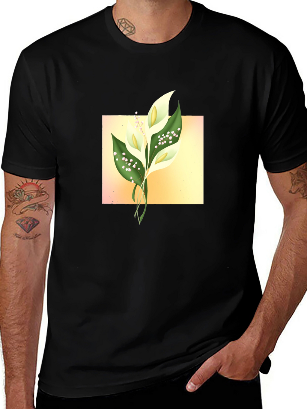 Lily Graphic T-Shirt - Stylish Casual Wear