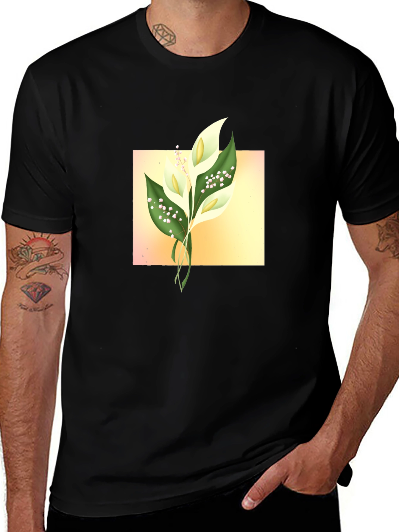 Lily Graphic T-Shirt - Stylish Casual Wear