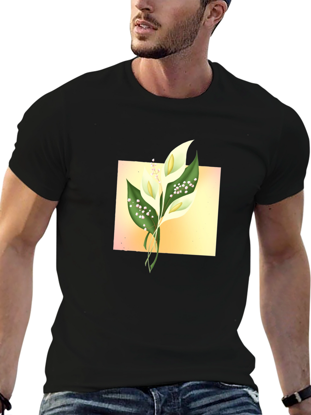 Lily Graphic T-Shirt - Stylish Casual Wear
