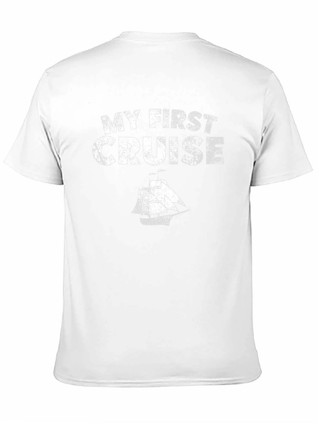 My First Cruise Black T-Shirt Vacation Souvenir