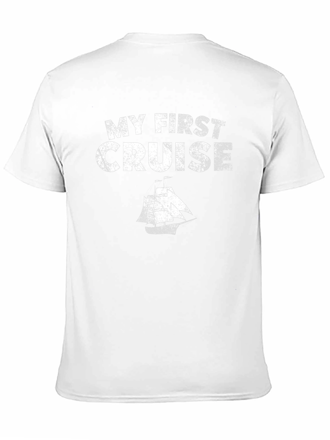 My First Cruise Black T-Shirt Vacation Souvenir