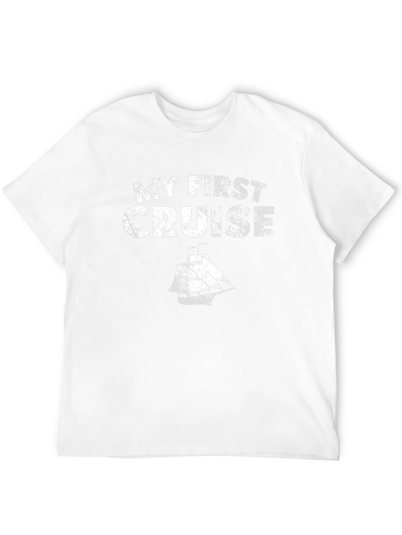 My First Cruise Black T-Shirt Vacation Souvenir