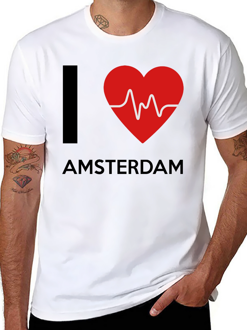 I Heart Amsterdam Graphic Tee