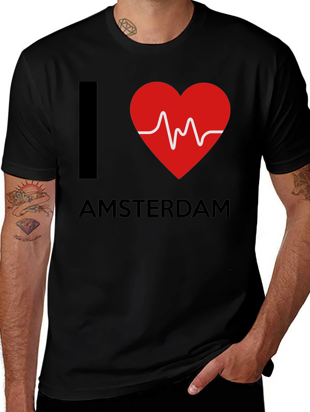 I Heart Amsterdam Graphic Tee