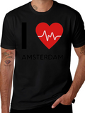 I Heart Amsterdam Graphic Tee