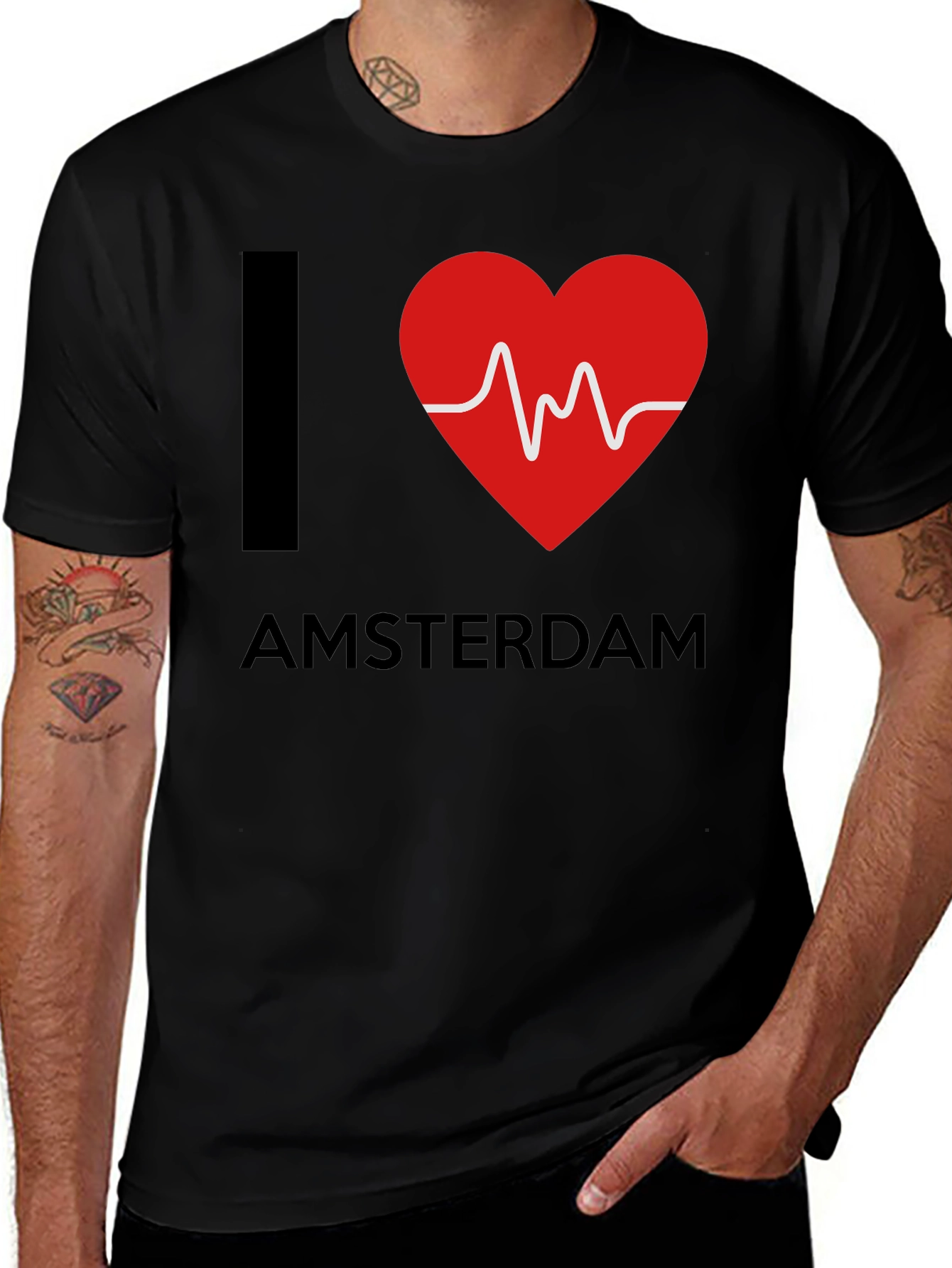 I Heart Amsterdam Graphic Tee