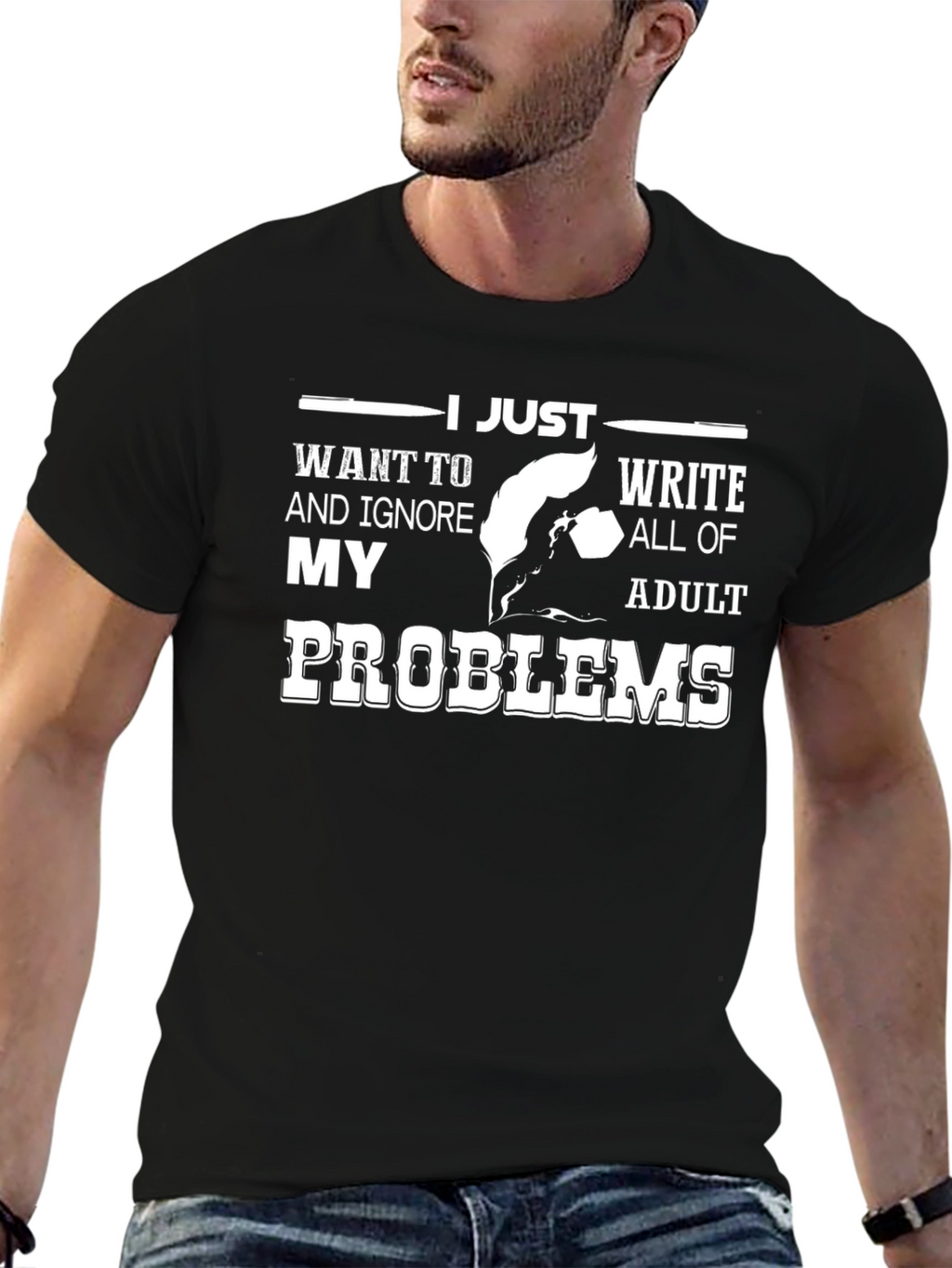 I Just Want to Write T-Shirt