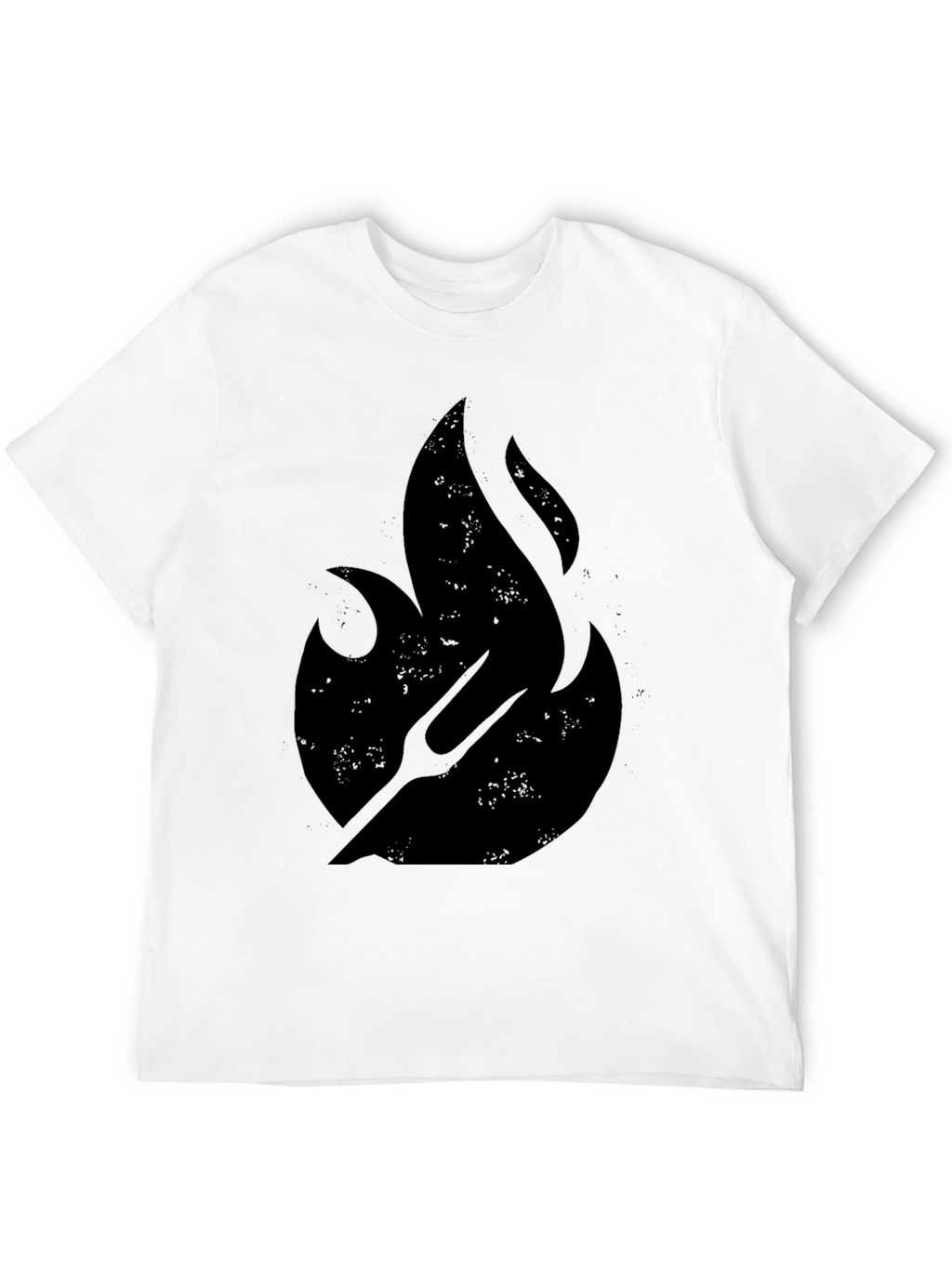 Flame & Fork Black T-Shirt