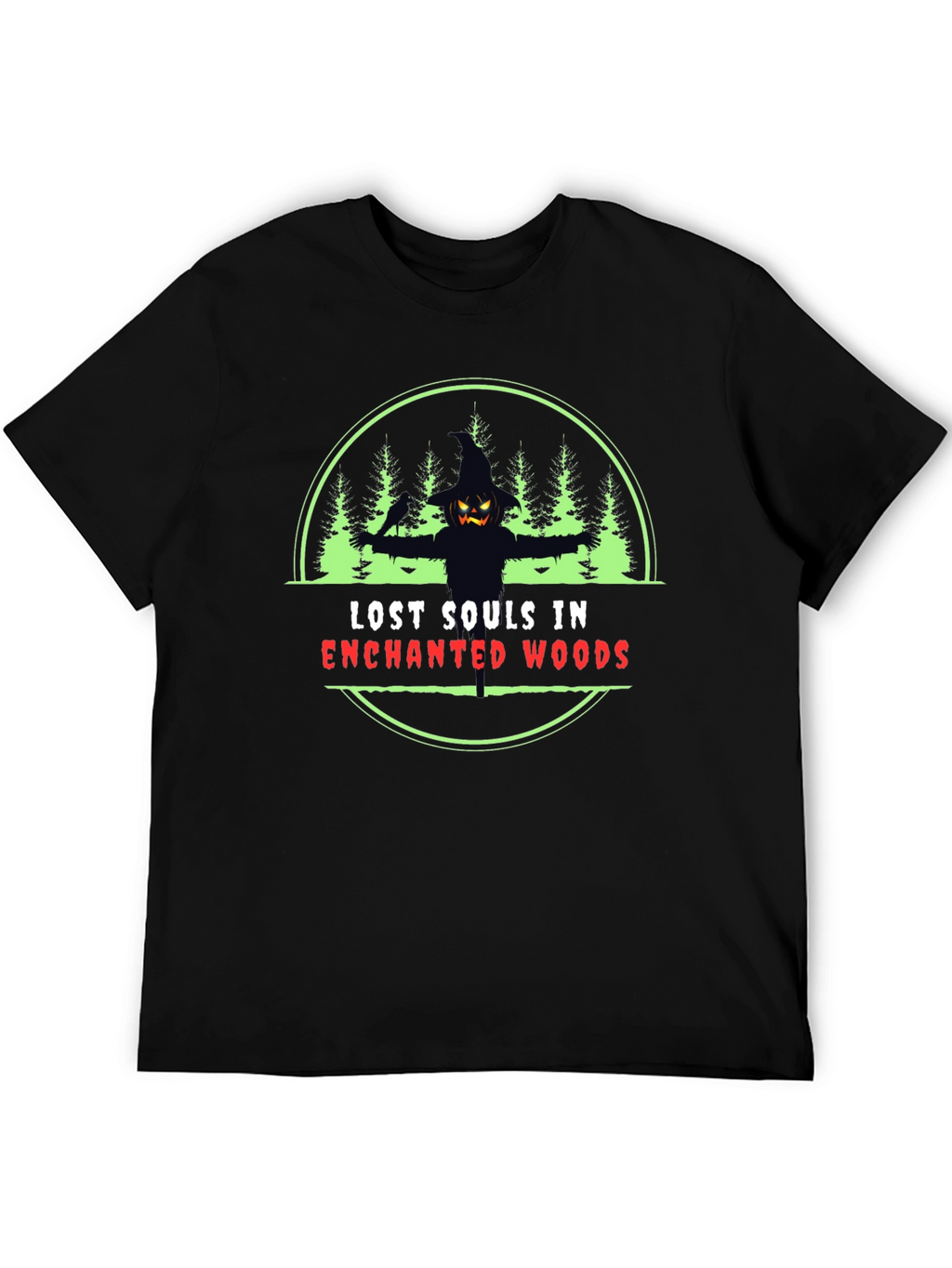 Lost Souls in Enchanted Woods Graphic T-Shirt