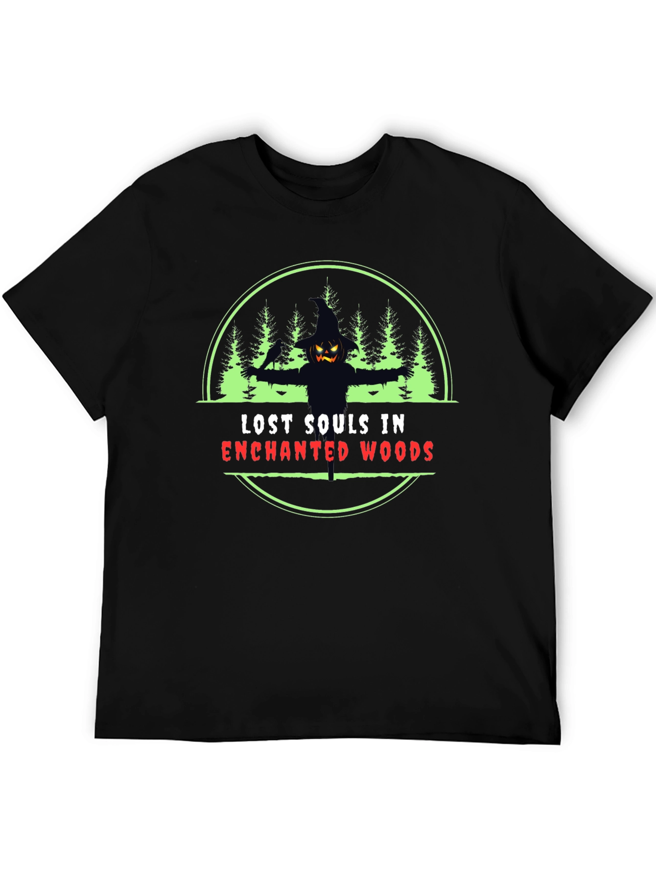 Lost Souls in Enchanted Woods Graphic T-Shirt