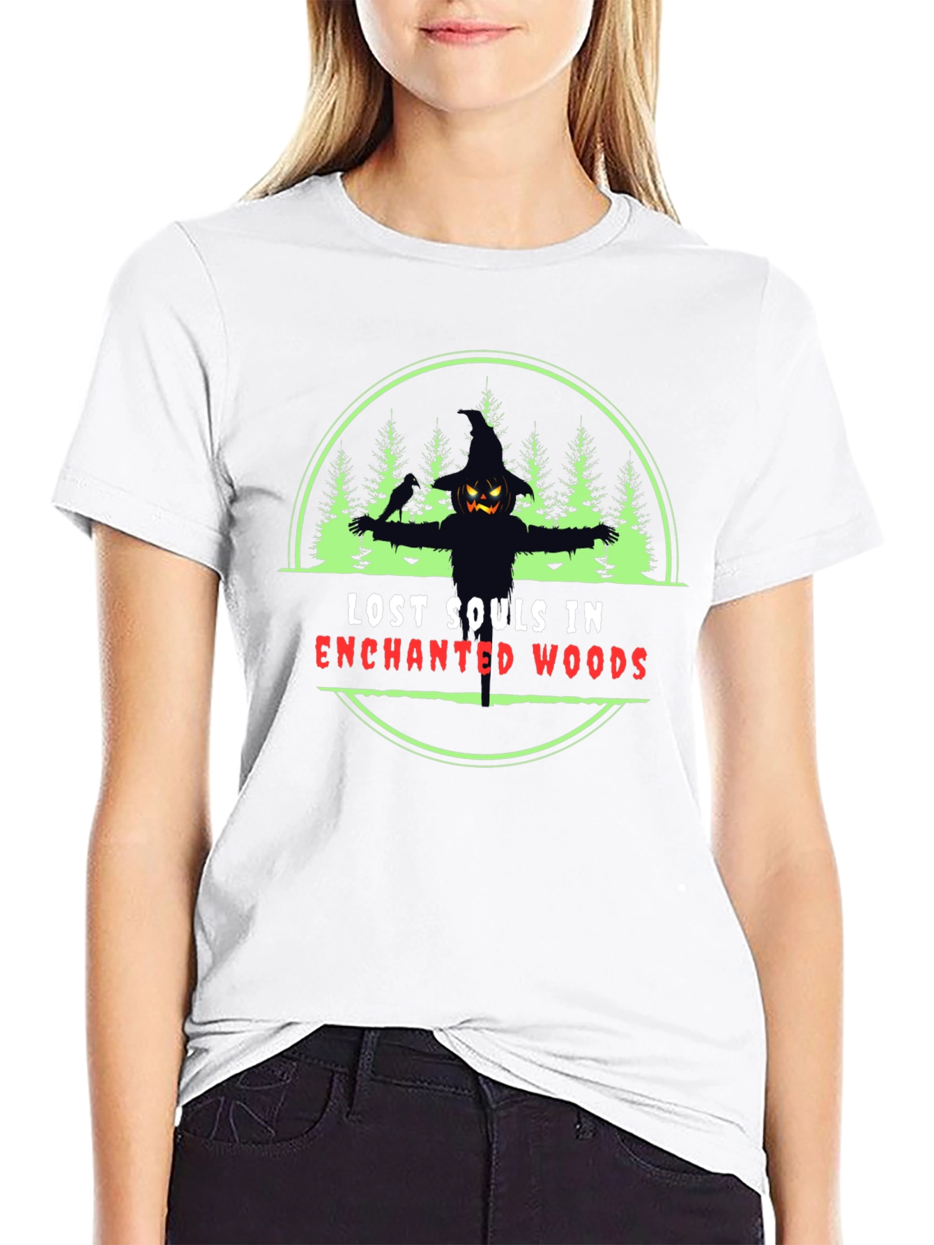 Lost Souls in Enchanted Woods Graphic T-Shirt