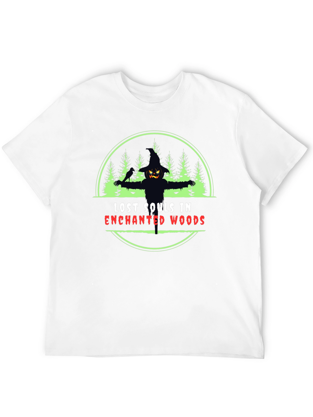 Lost Souls in Enchanted Woods Graphic T-Shirt