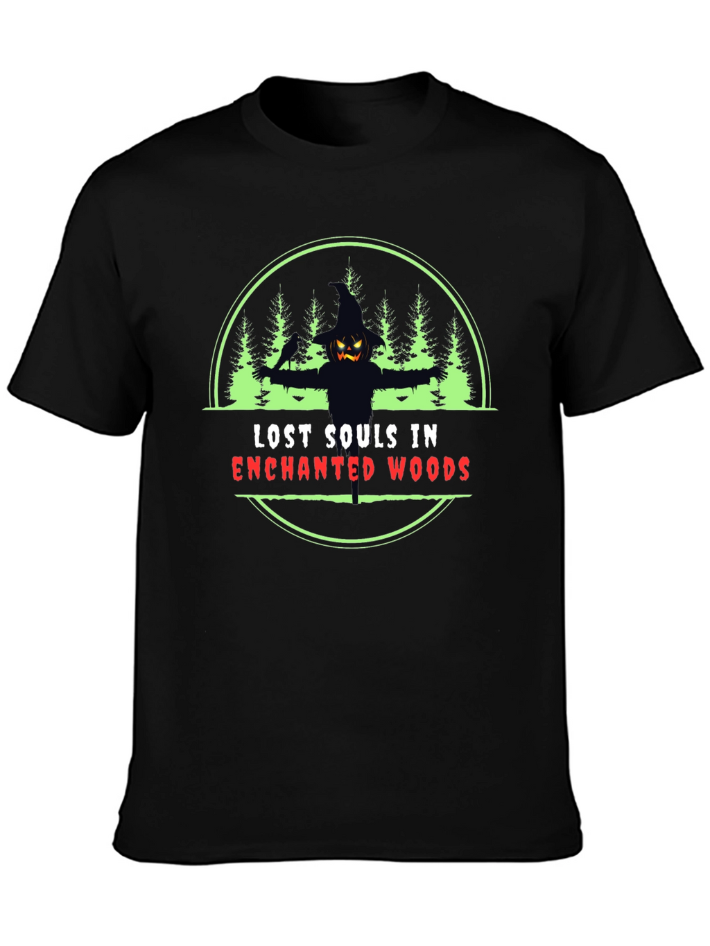 Lost Souls in Enchanted Woods Graphic T-Shirt