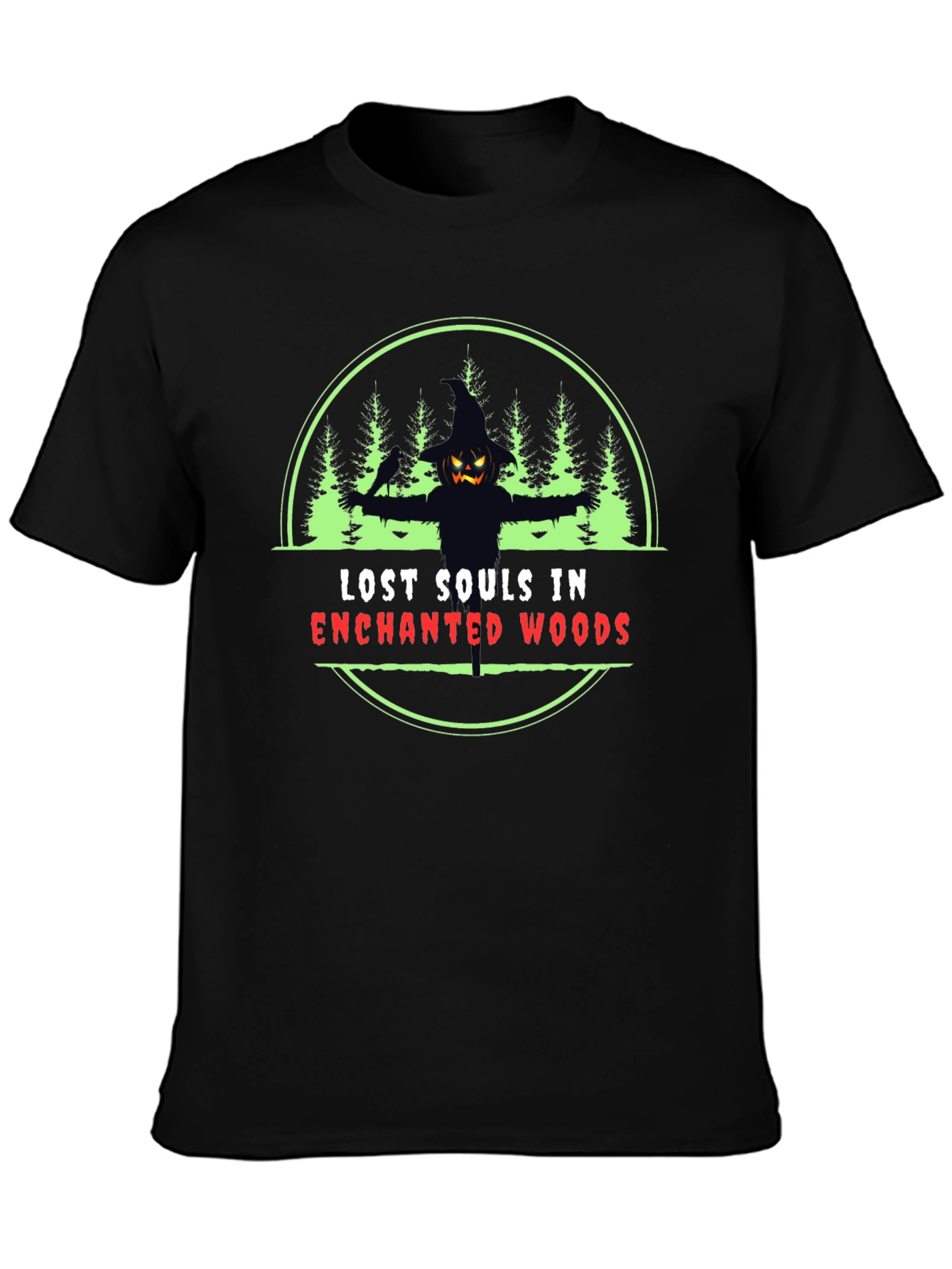 Lost Souls in Enchanted Woods Graphic T-Shirt