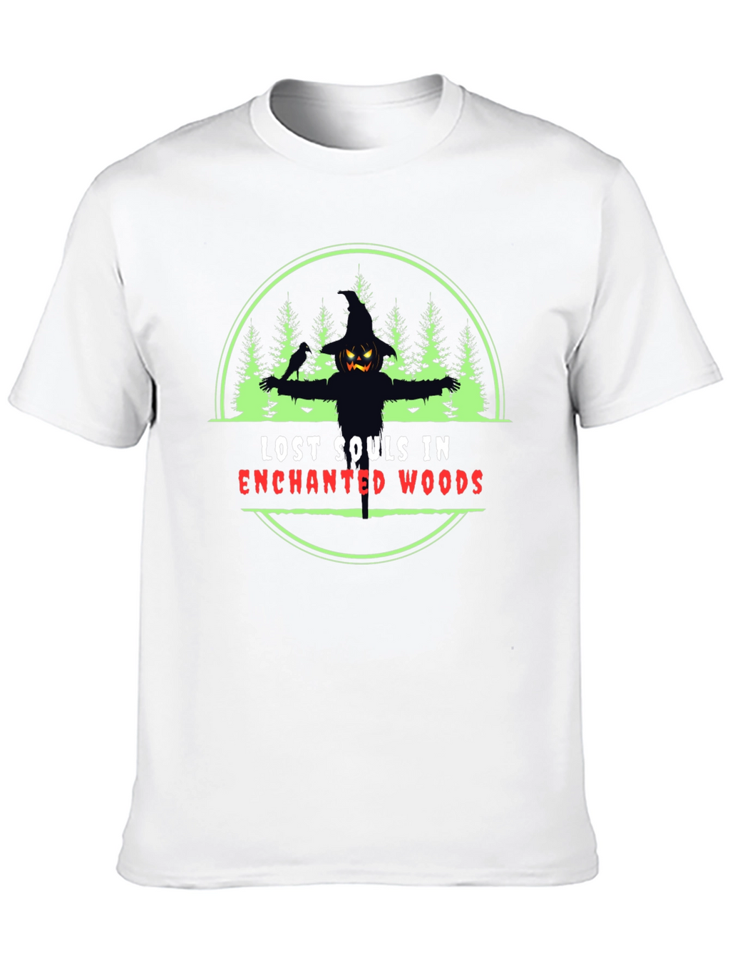 Lost Souls in Enchanted Woods Graphic T-Shirt