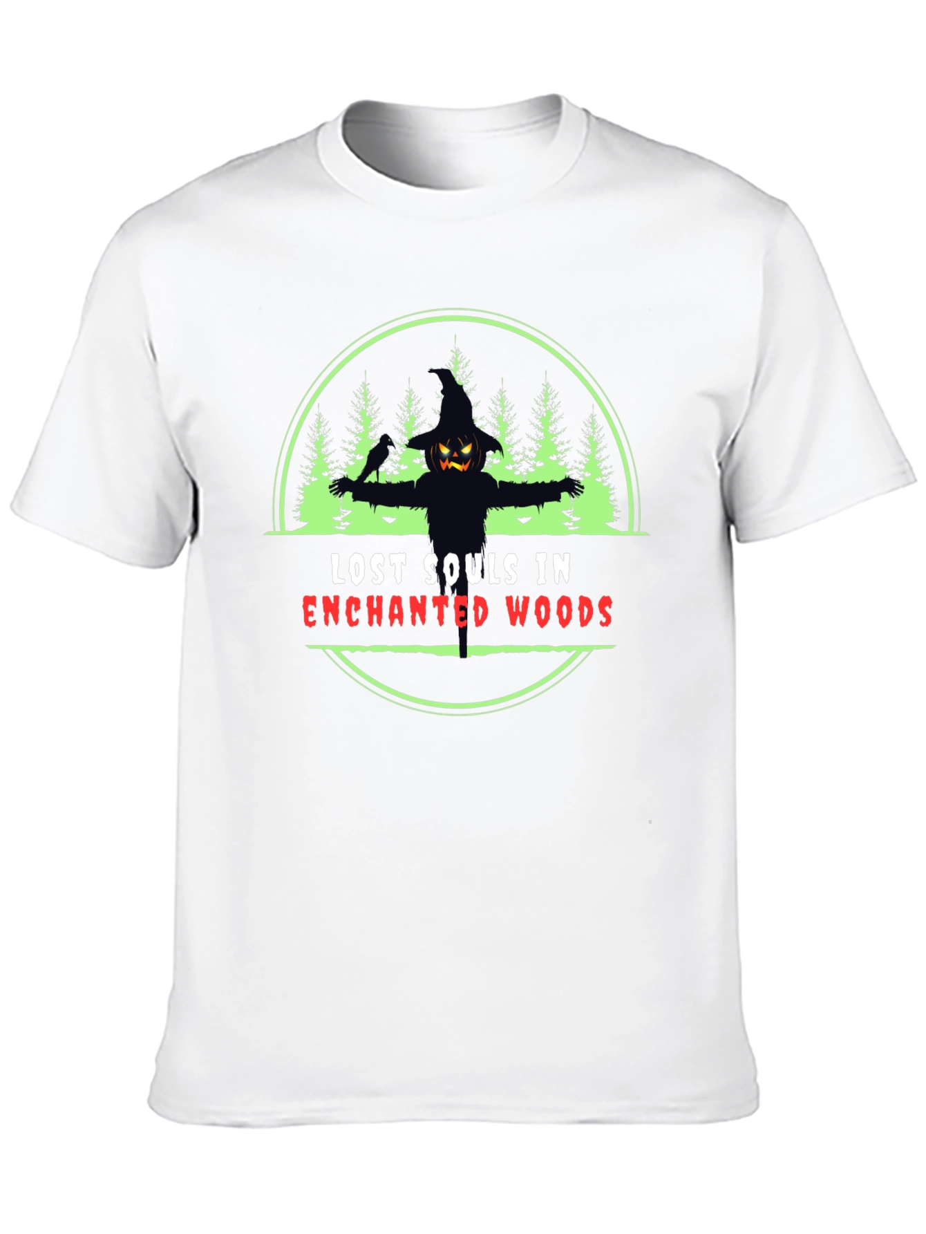 Lost Souls in Enchanted Woods Graphic T-Shirt