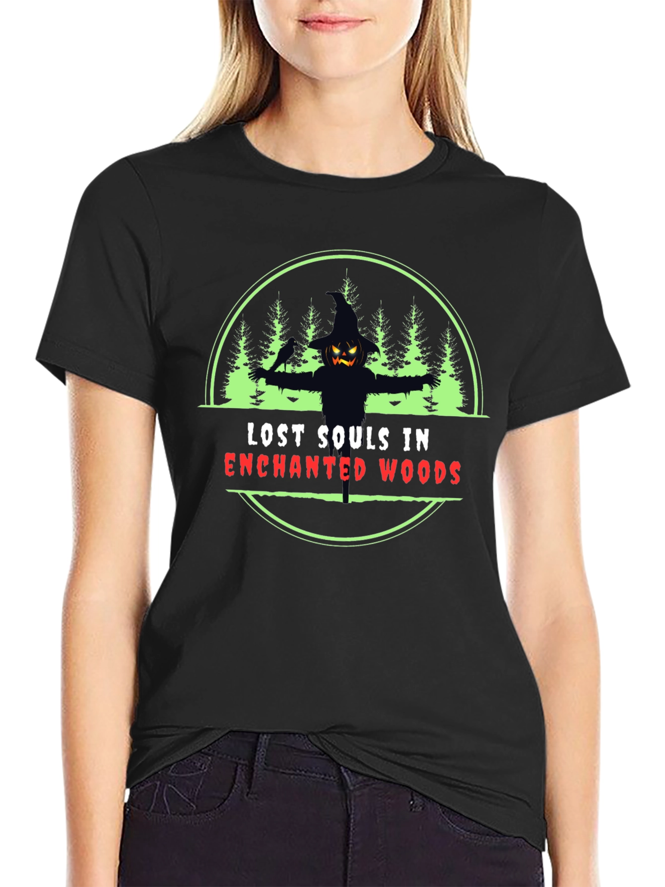 Lost Souls in Enchanted Woods Graphic T-Shirt