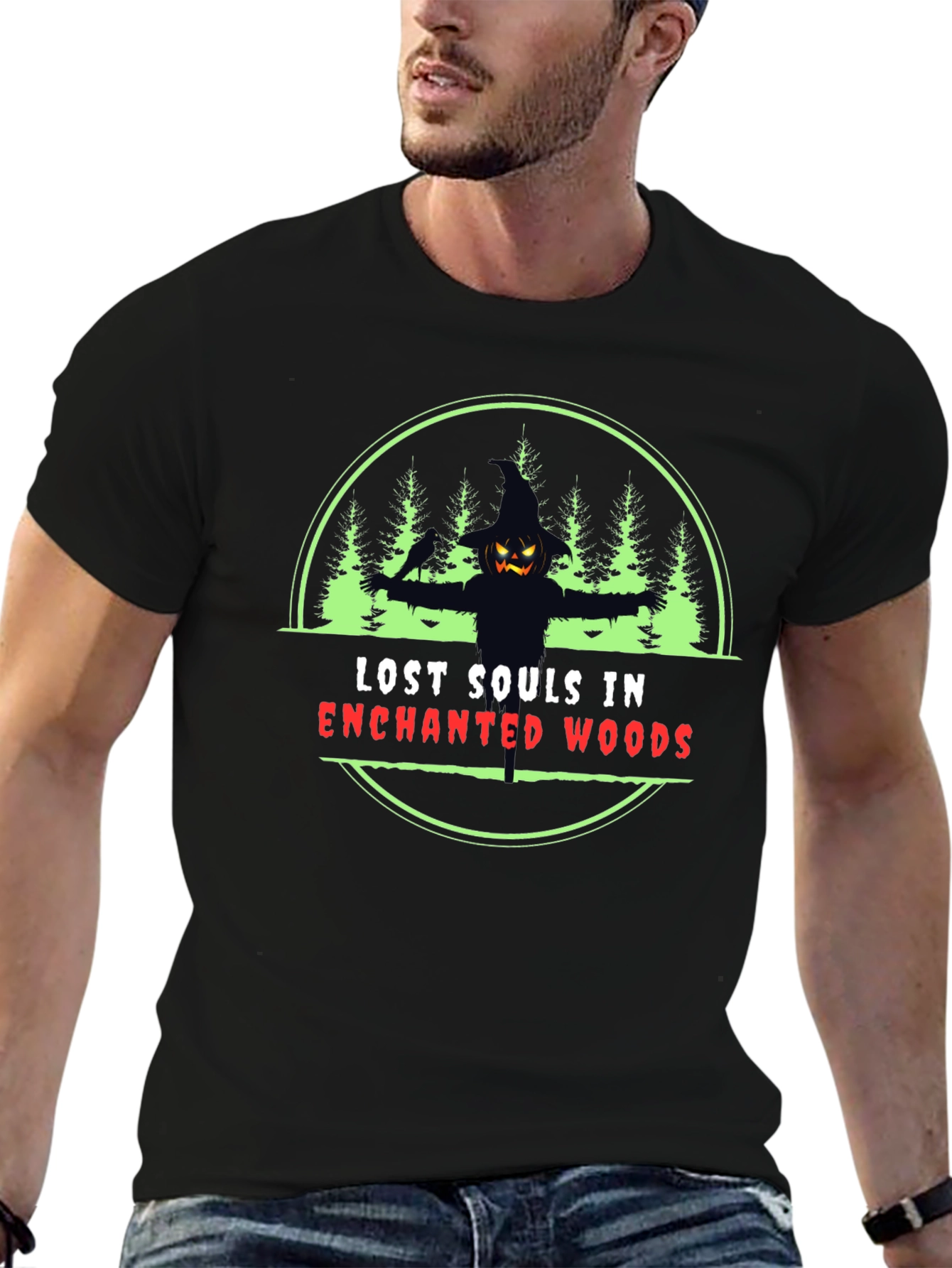 Lost Souls in Enchanted Woods Graphic T-Shirt