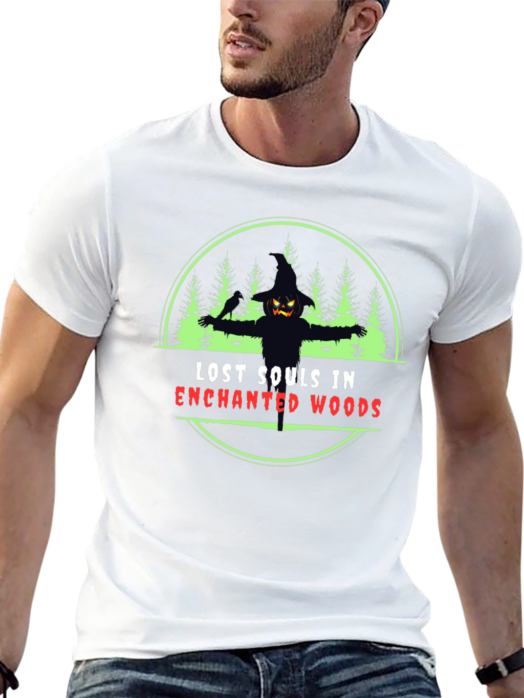 Lost Souls in Enchanted Woods Graphic T-Shirt