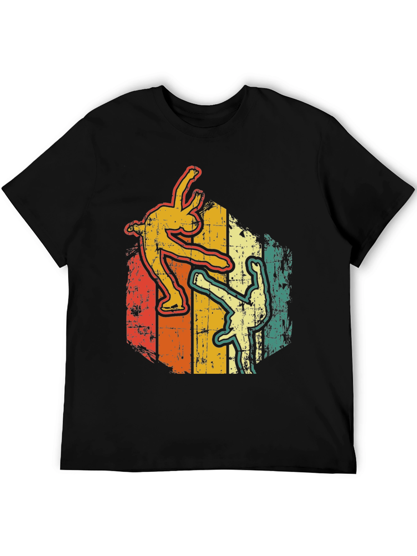 Vintage Wrestling T-Shirt - Retro Wrestler Design